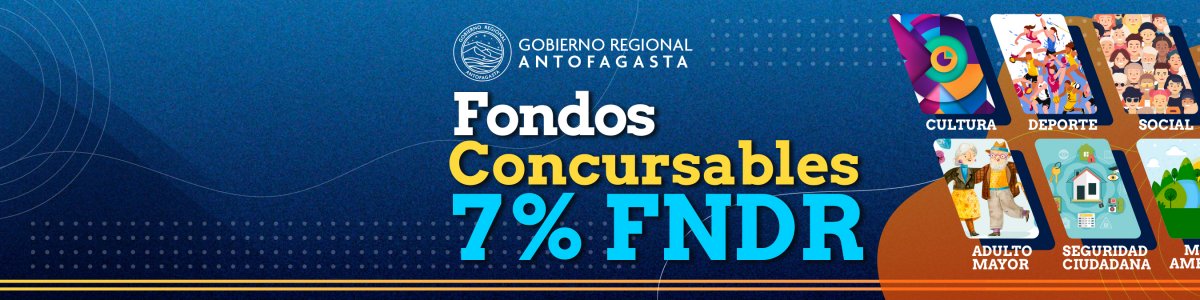 Este 1 de julio el GORE lanzará los concursos FNDR 7% 2022 dirigidos a organizaciones privadas y públicas sin fines de lucro de la región